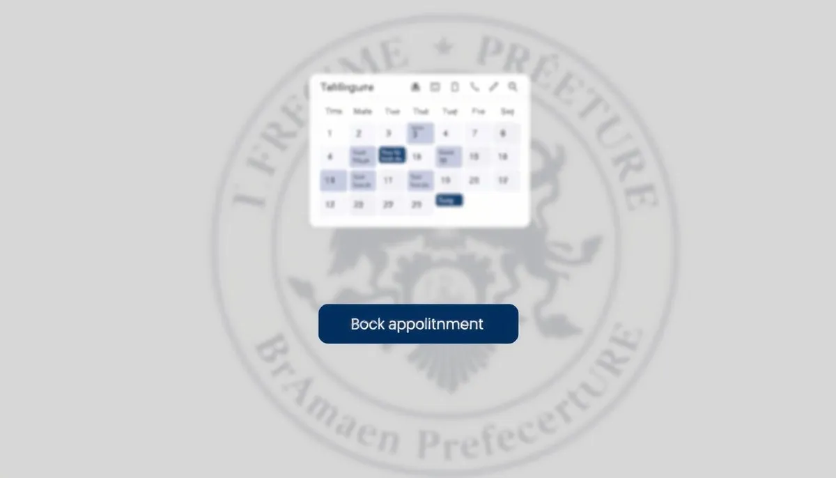 service de rendez-vous en ligne préfecture