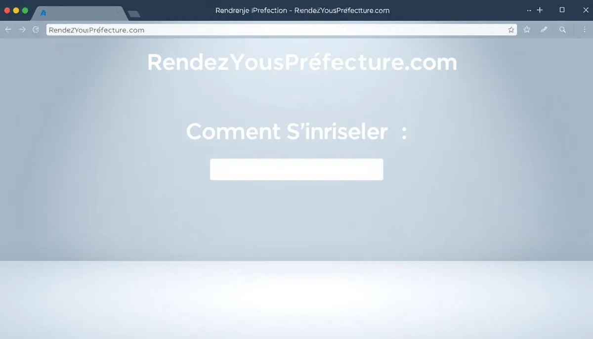 inscription rendezvousprefecture