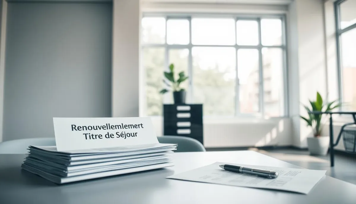 procédure renouvellement titre séjour