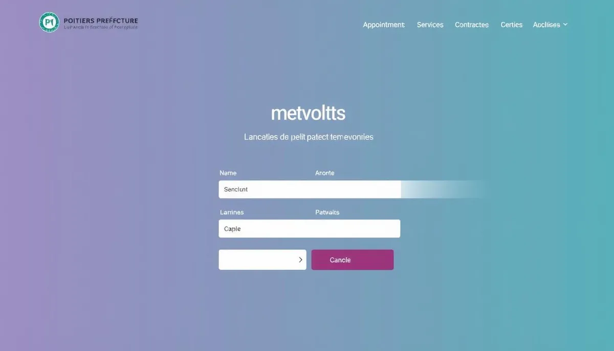 rendez-vous préfecture poitiers en ligne