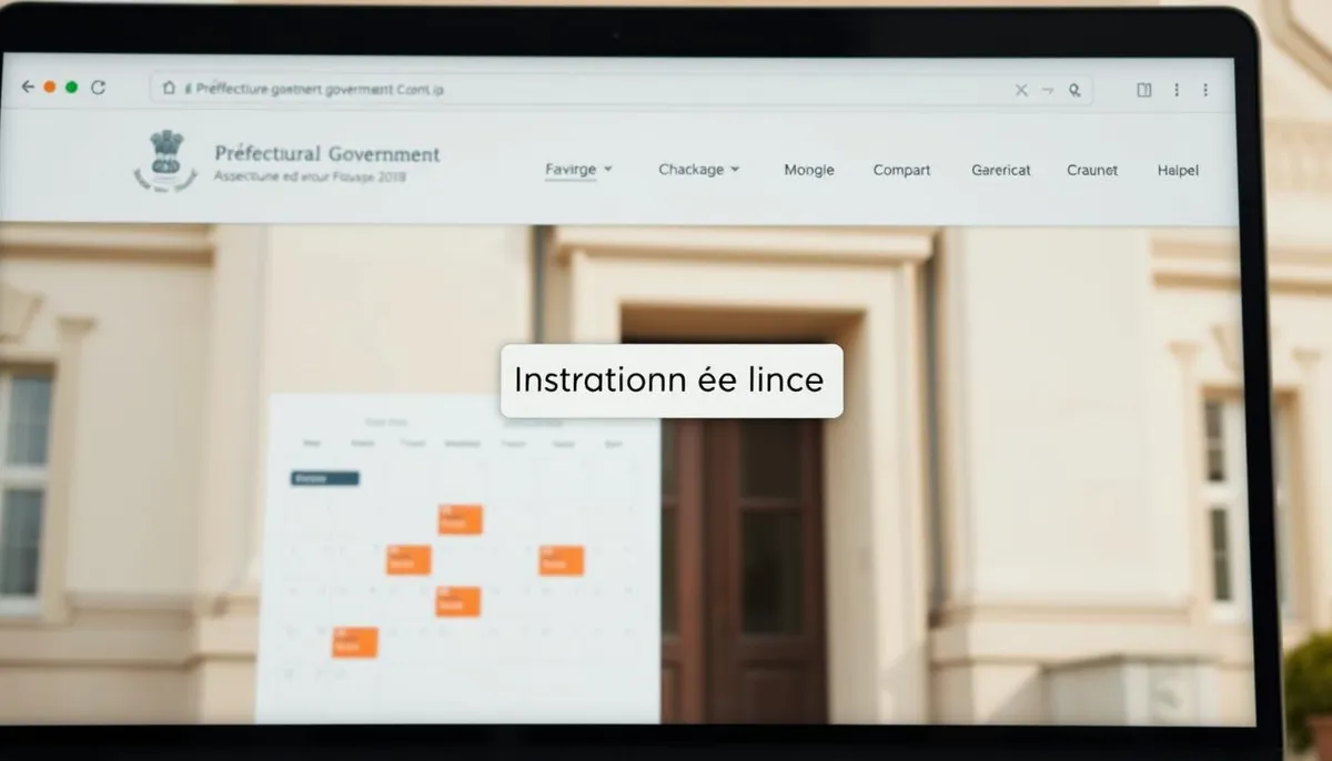 inscription en ligne préfecture