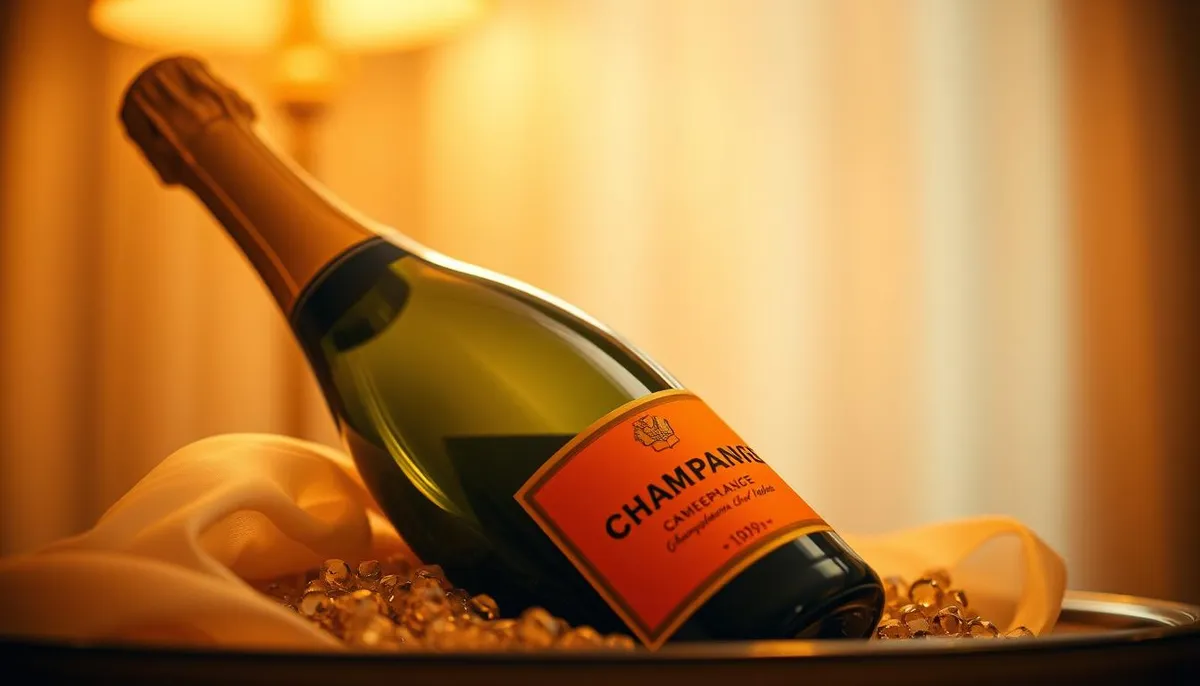 orange label champagne
