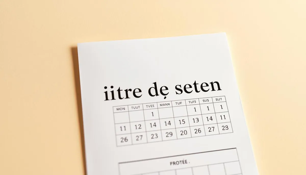 calendrier titre de séjour