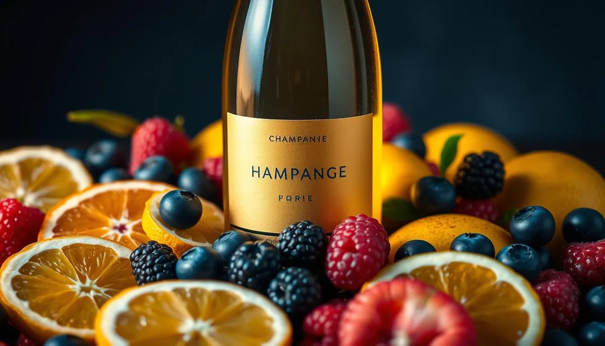 champagne and fruit pairing