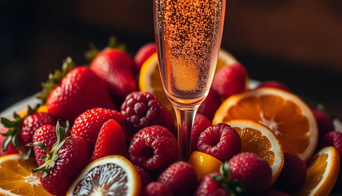 fruit champagne