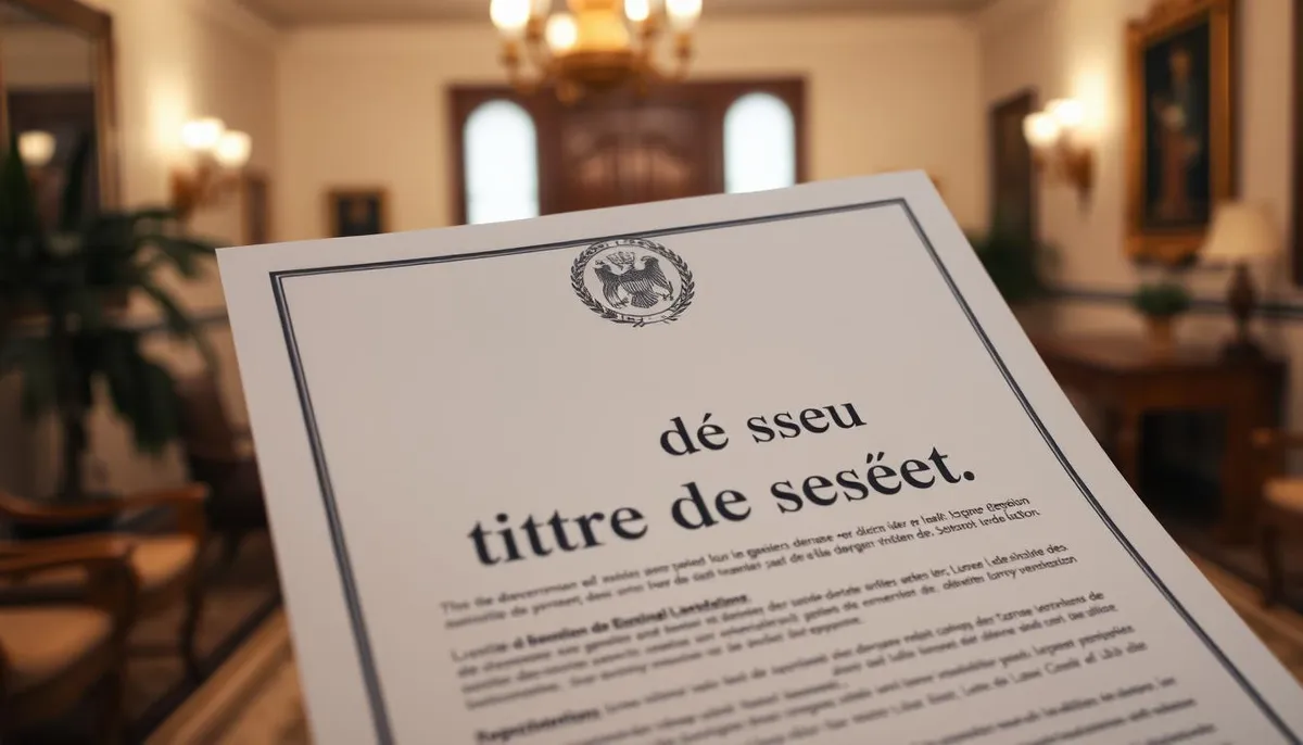 titre de séjour