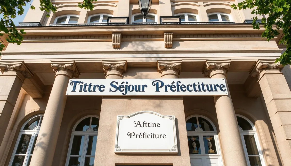 titre séjour préfecture