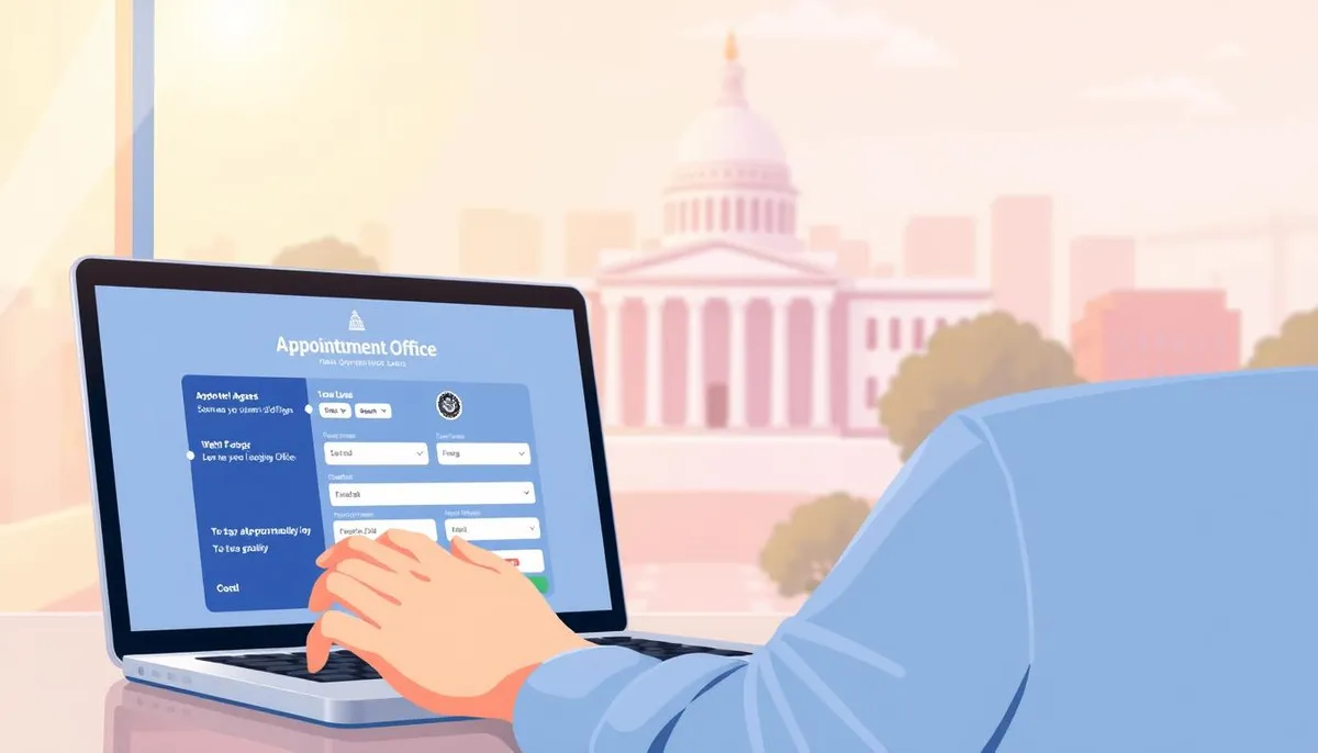 procédure de rendez-vous en ligne