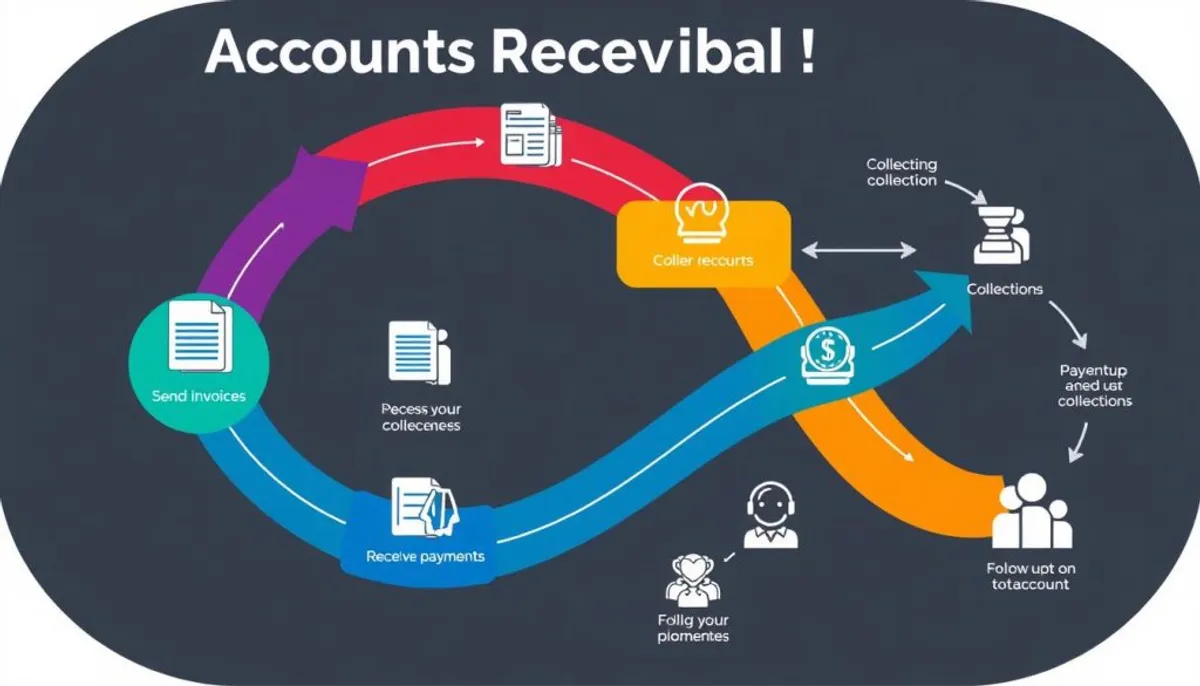 Accounts receivable process flow