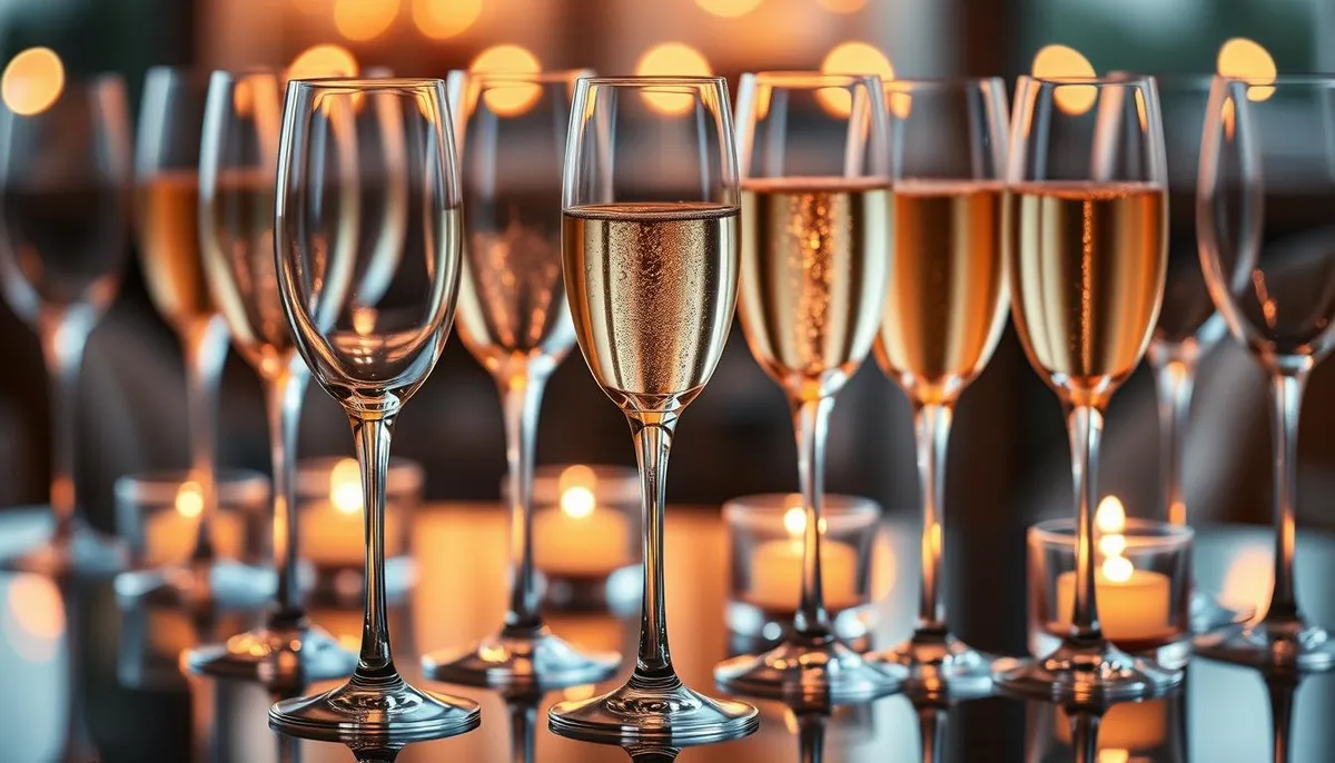Crystal Champagne Flutes and Designer Stemware to Enhance Aroma and Effervescence