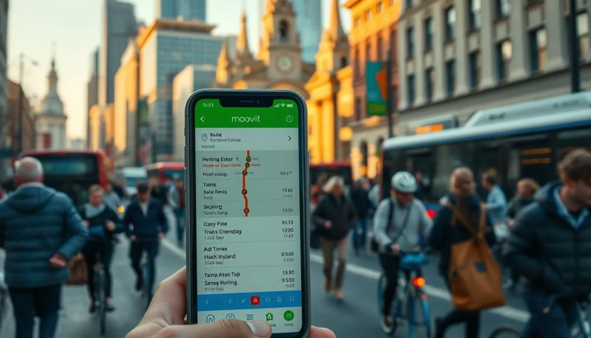 application moovit temps réel