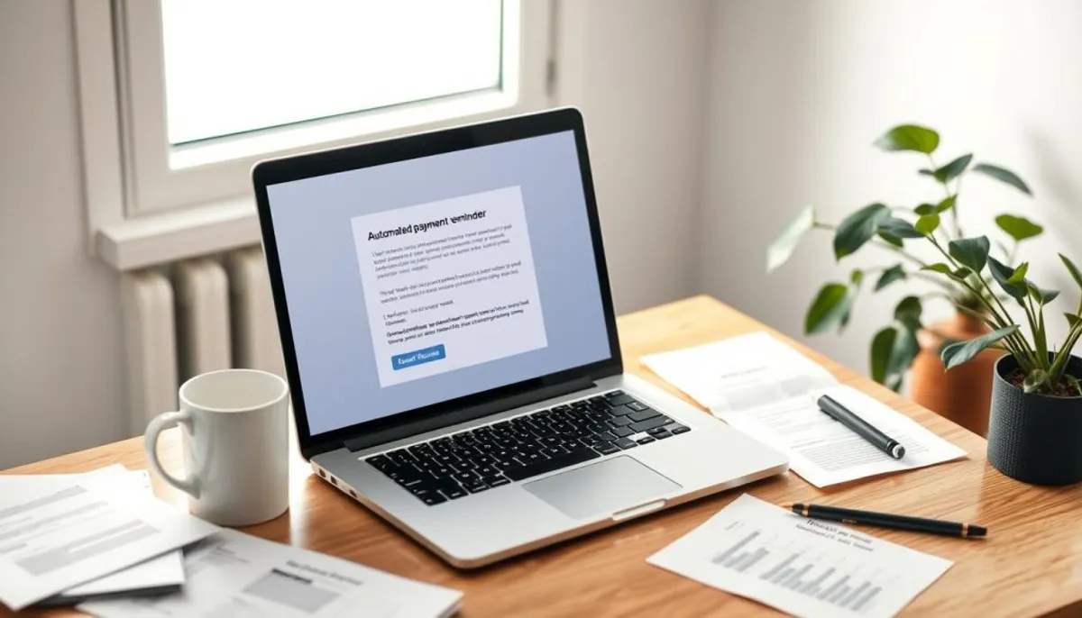 Automated payment reminder emails