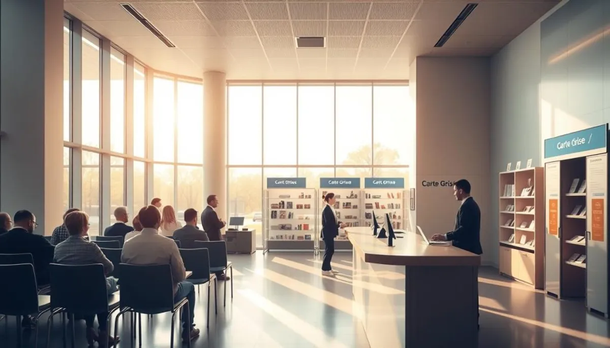 Avantages demande en ligne carte grise