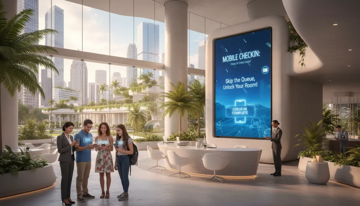 Avantages du check-in mobile