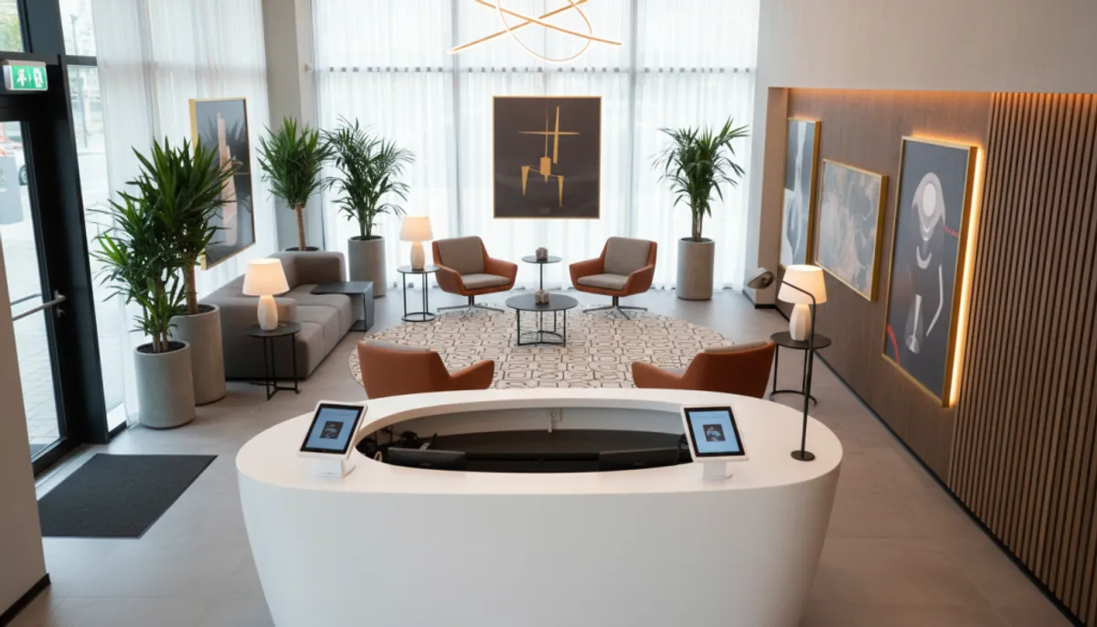 borne compacte hôtel