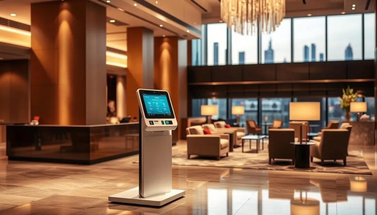 Bornes automatiques DUO pour hôtels disponibles
