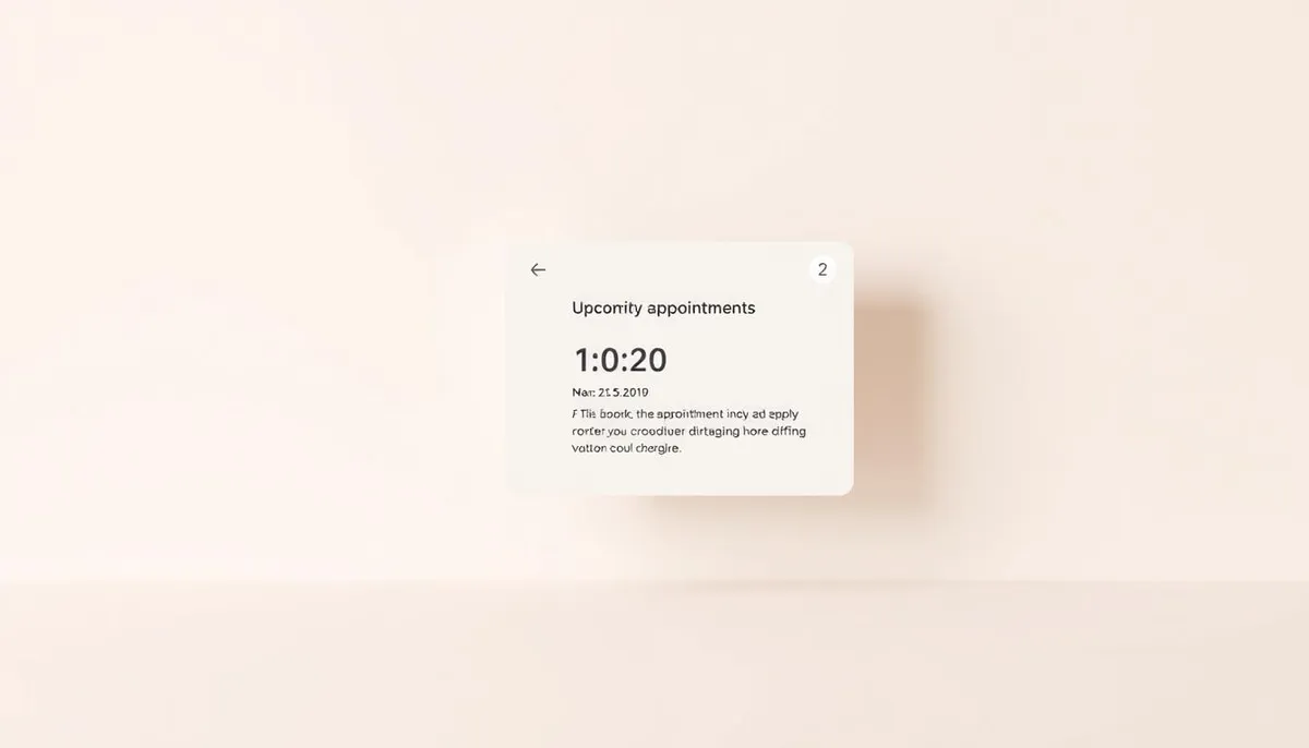 notifications personnalisées rendez-vous