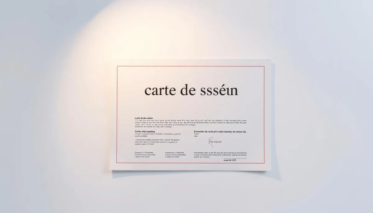 carte de séjour