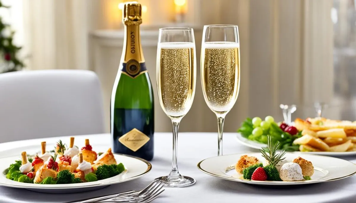 Champagne and food pairing