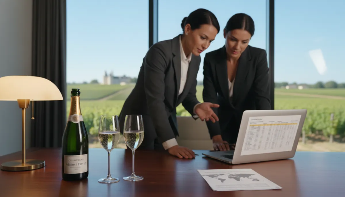 champagne export company