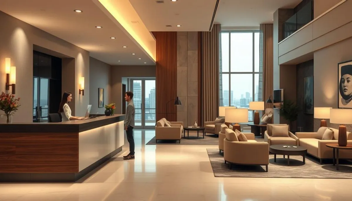 check out hotel simplifié