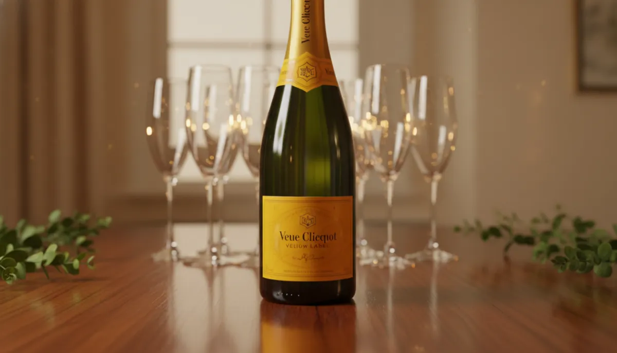 clicquot yellow label