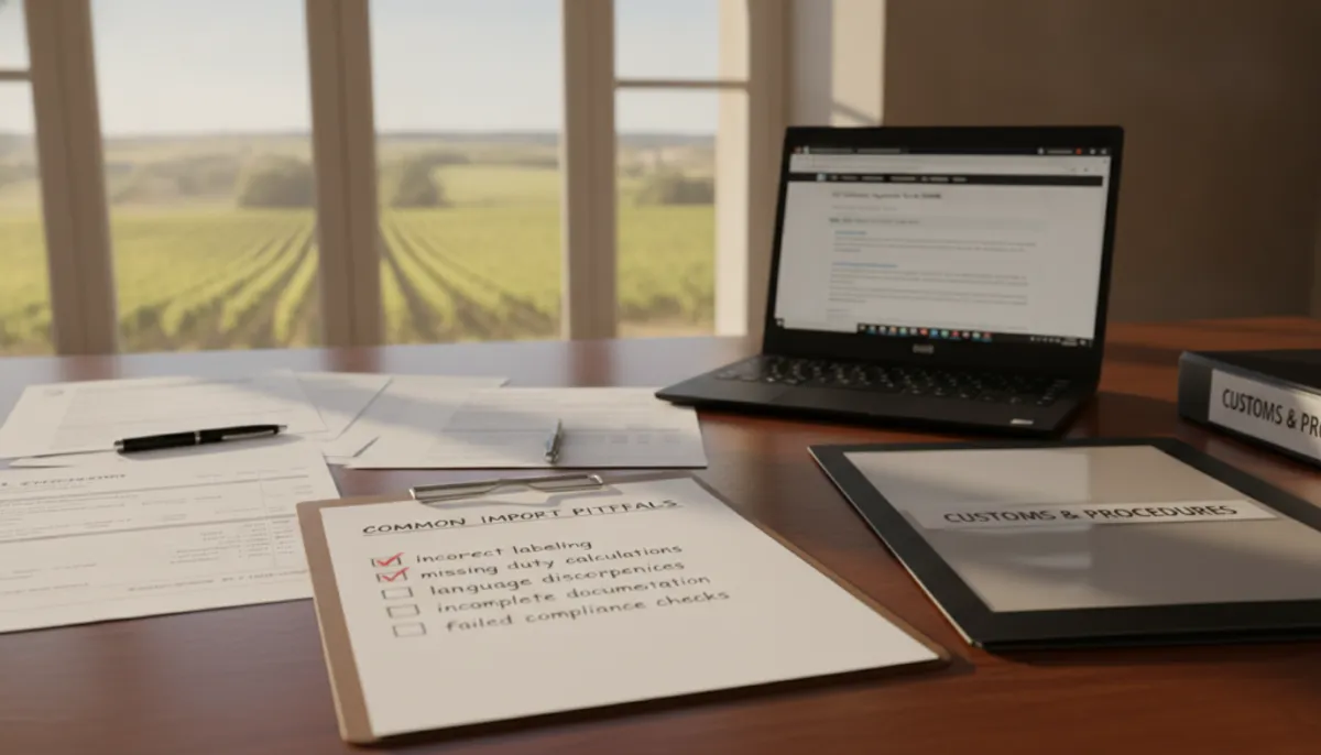 common pitfalls import documents