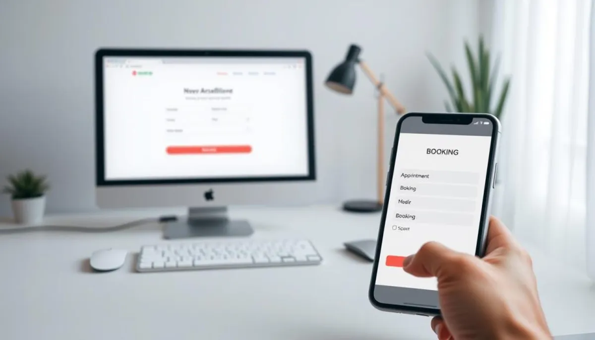 création compte rendez-vous en ligne