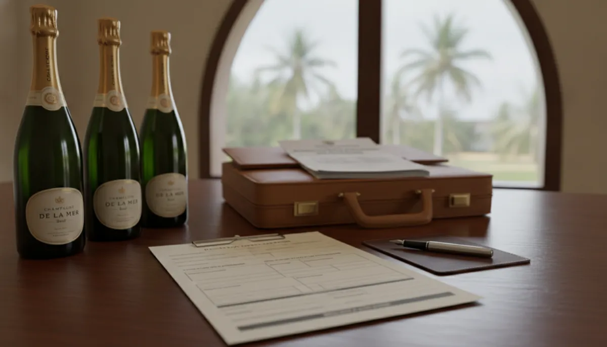 customs alcohol declaration