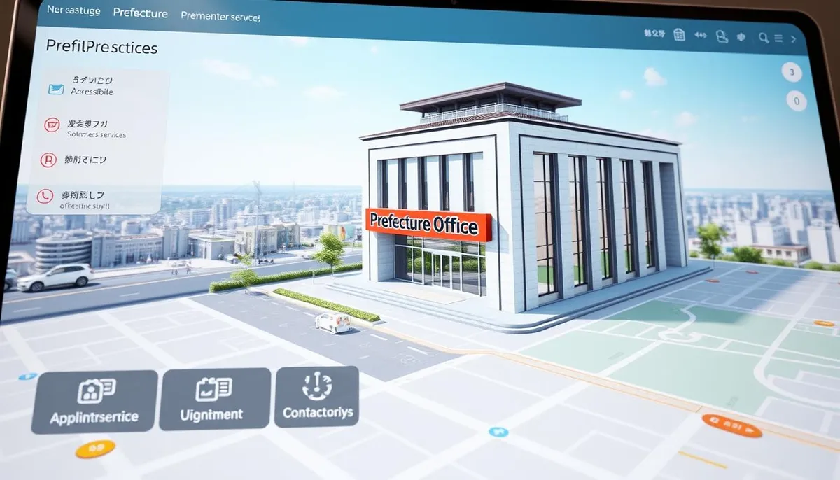 carte interactive préfecture