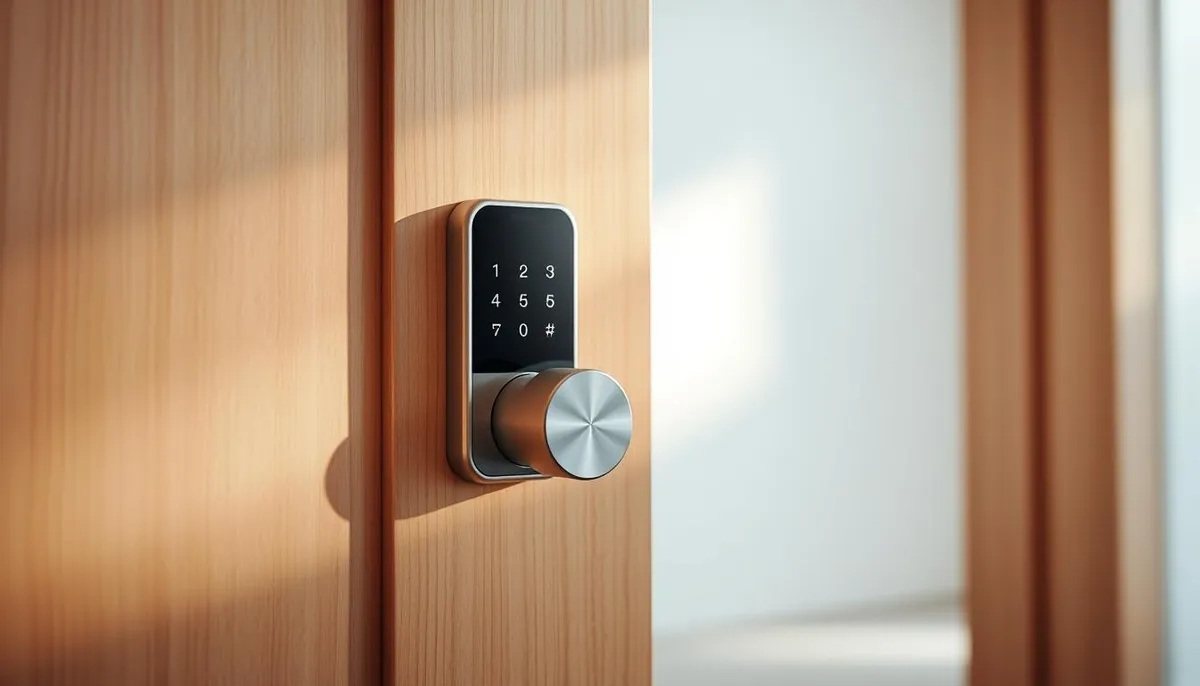 design moderne serrure connectée