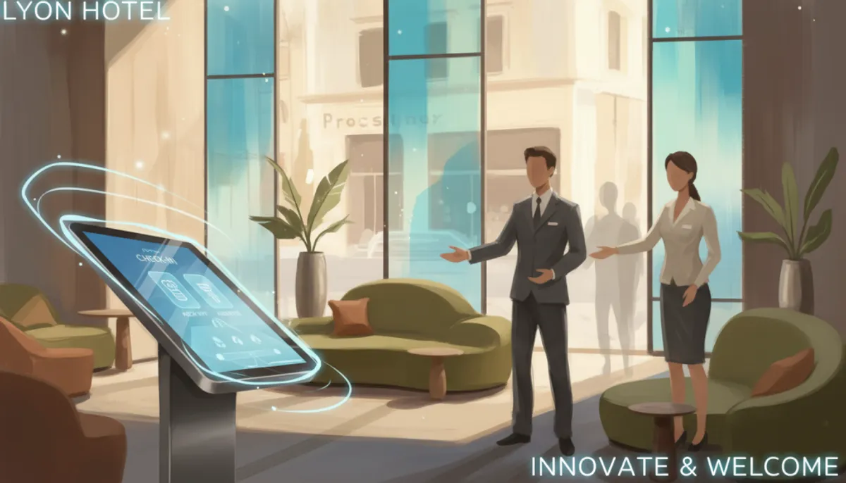 digitalisation expérience client hotel lyon