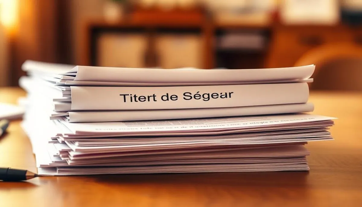 Documents requis pour titre de séjour