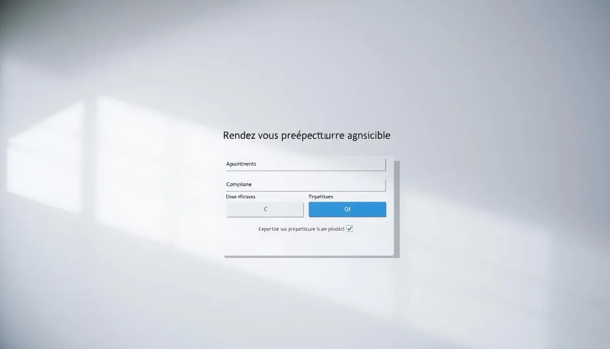 procédure de prise de rendez-vous en ligne