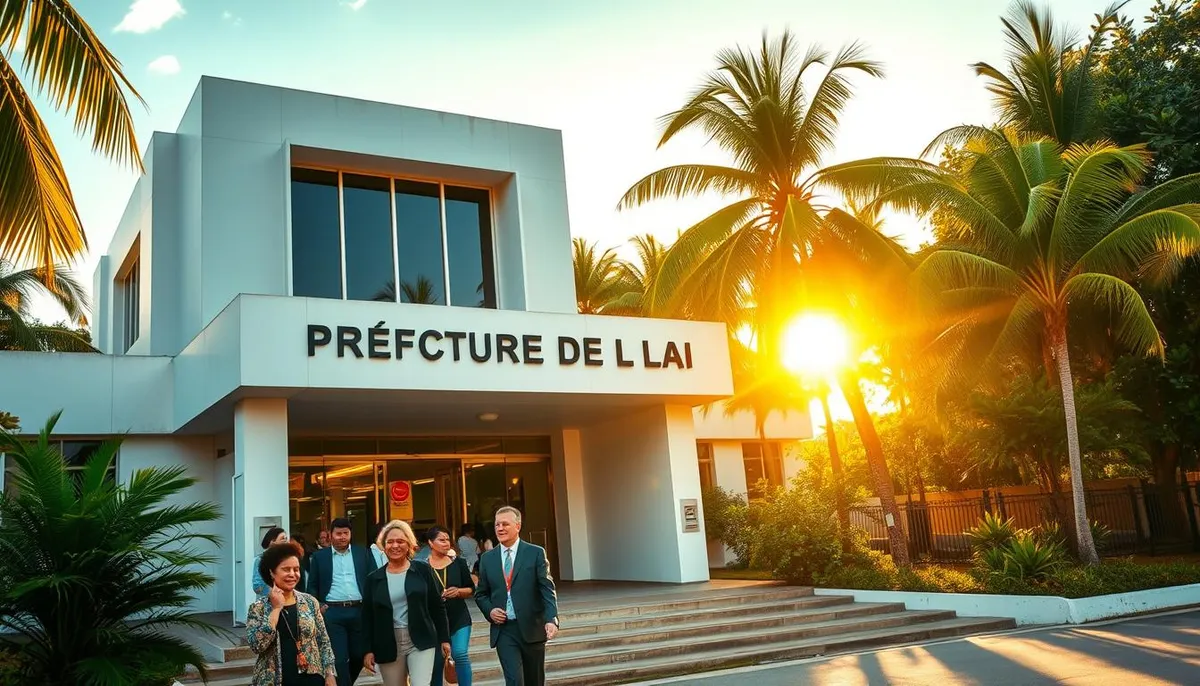 Services administratifs à la Préfecture de La Réunion