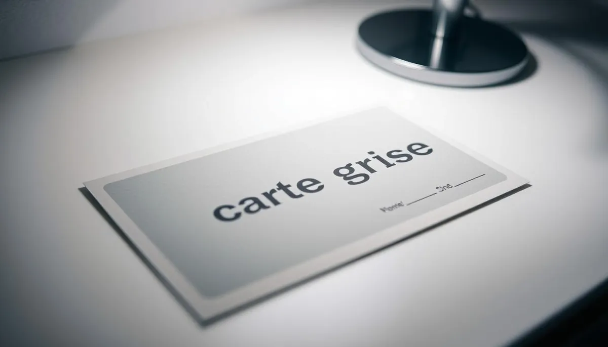 carte grise