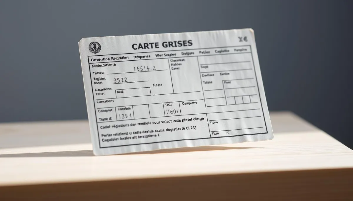 carte grise