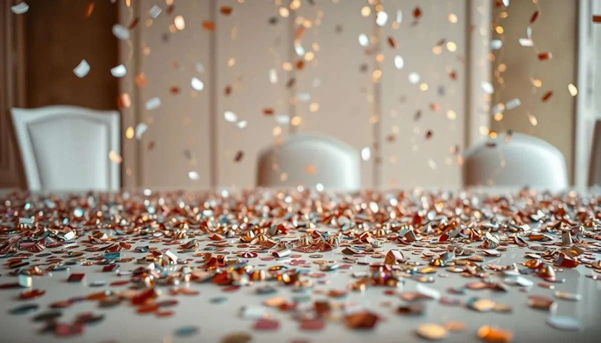 Elegant table confetti collections Elegant table confetti collections