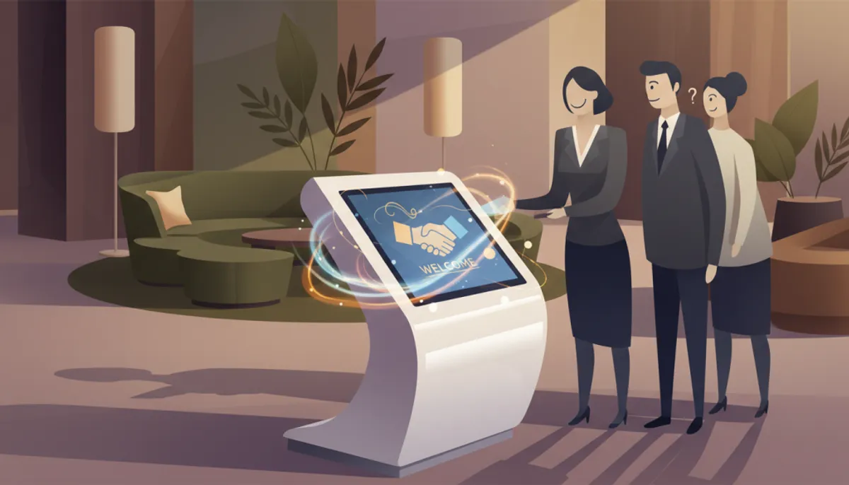 enregistrement self-service hôtel