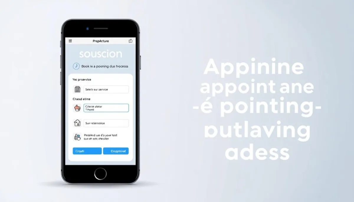 étapes réservation rendez-vous en ligne
