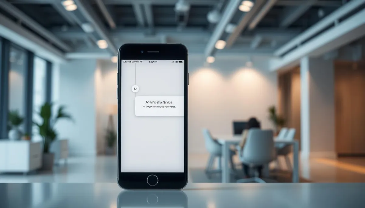 Service notifications administratives