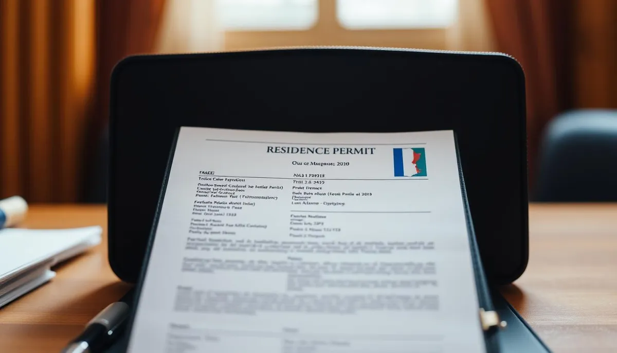dossier titre de séjour complet