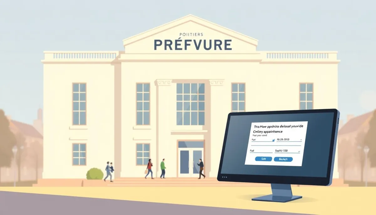préfecture de Poitiers rendez-vous en ligne