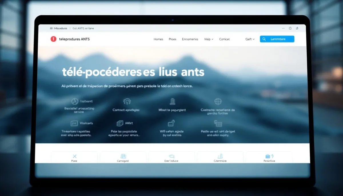 téléprocédures ANTS en ligne