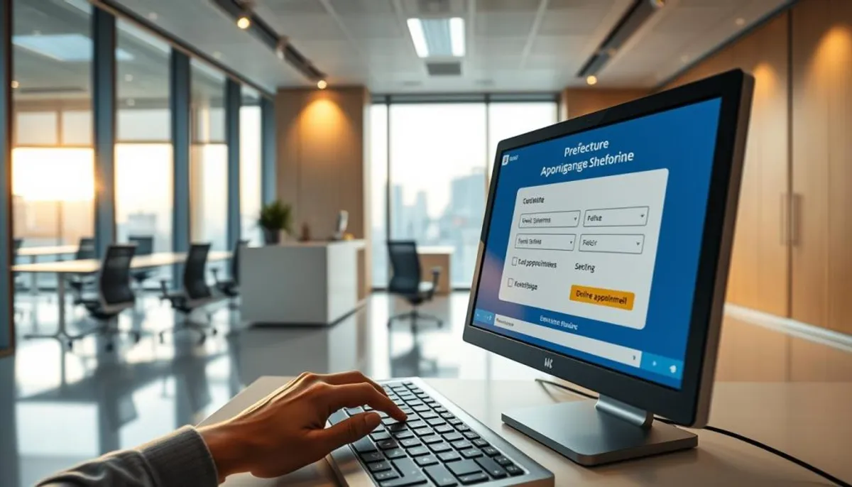 fonctionnement rendez-vous préfecture en ligne