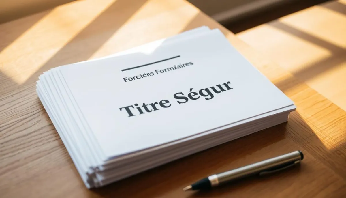 formulaires titre séjour