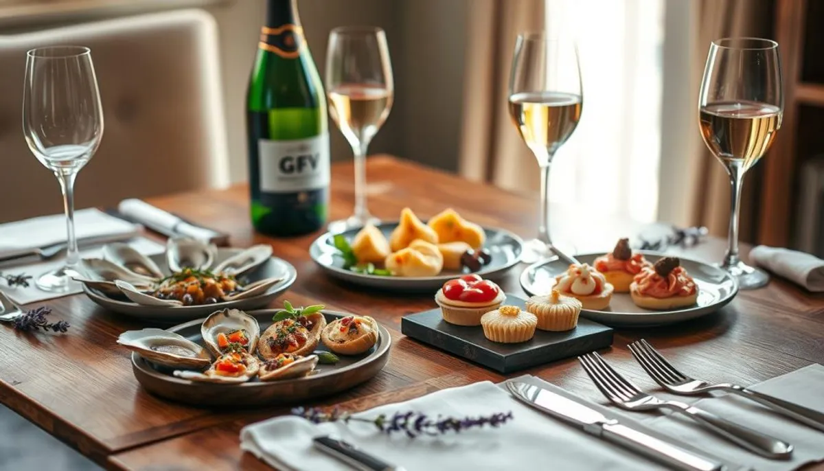 GFV Champagne food pairing