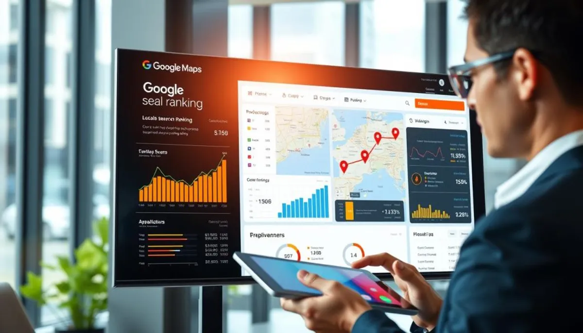 google maps ranking tool
