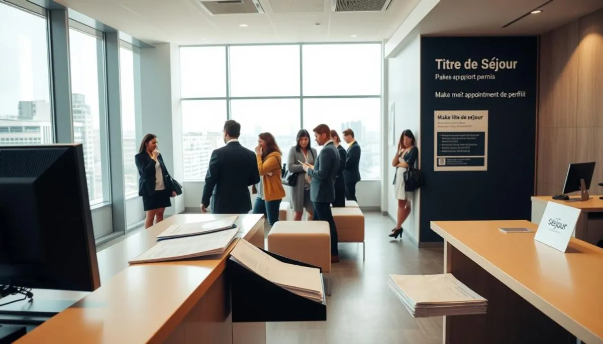 Guide prise rendez-vous titre séjour