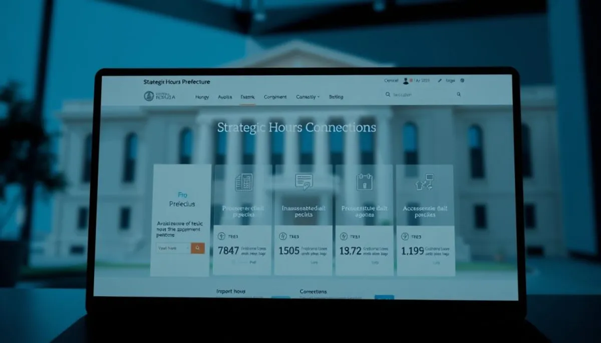 Heures stratégiques connexion site préfecture